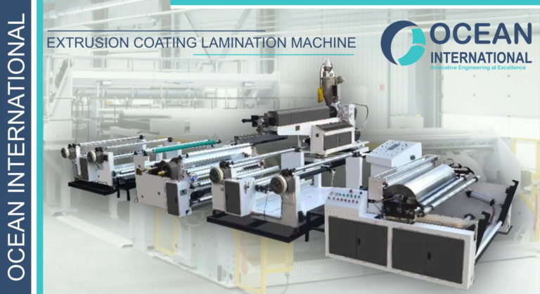 EXTRUSION COATING LAMINATION MACINE